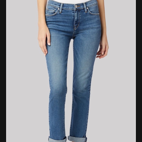 Hudson Jeans Denim - hudson jeans nico mid-rise straight crop jean